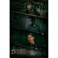 Poster Fantastic Beasts - The Secrets of Dumbledore Three Wands 61x91,5cm - thumbnail