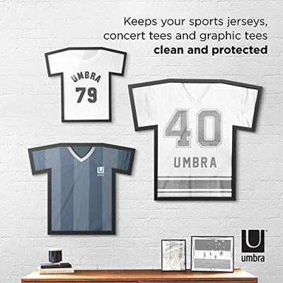 Umbra T-Frame schilderij lijst/frame voor sport shirts - 62x72x3cm - zwart 1013430-040