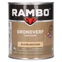 Grondverf transparant mat 0,75l Rambo - Rambo - thumbnail