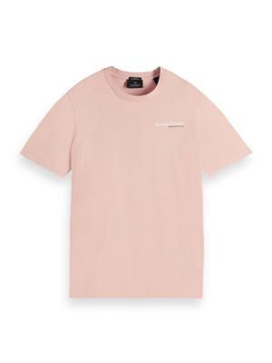 Scotch & Soda T-shirt van biologisch katoen lichtroze Scotch & Soda T-shirt van biologisch katoen lichtroze