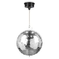 Beamz MB30ML spiegelbol 30cm met motor en led licht - thumbnail