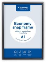 Europel Clicklijst Economy, lijst 25 mm, ft A1, zwart - thumbnail