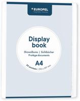 Europel showalbum Opus Frontview, ft A4, PP, 20 tassen, wit - thumbnail