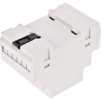 TRU COMPONENTS TC-7910772 DIN-rail-behuizing 53 x 90 x 65 ABS-V0 Grijs 1 stuk(s) - thumbnail
