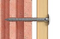 fischer kozijnschroef FFSZ - 7.5x152 mm - Torx T30 - 100 st - 532915 - thumbnail