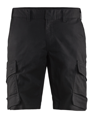 Blåkläder Industrie short met stretch 14461832 | Zwart | Maat 52 - 7330509758342