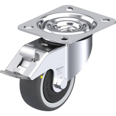 Blickle LE-PATH 80KF-FI-ELS Zwenkwiel met rem Wieldiameter: 80 mm Draagvermogen (max.): 100 kg 1 stuk(s)