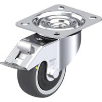 Blickle LE-PATH 80KF-FI-ELS Zwenkwiel met rem Wieldiameter: 80 mm Draagvermogen (max.): 100 kg 1 stuk(s) - thumbnail