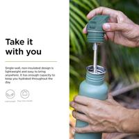 Klean Kanteen Drinkfles - classic narrow - sportdop met flip - sea spray - 532 ml - thumbnail