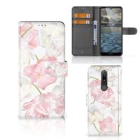 Nokia 2.4 Hoesje Lovely Flowers - thumbnail