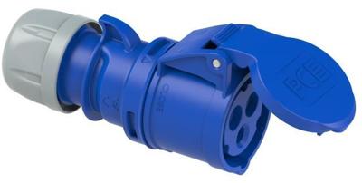 GP CEE 3P/16A/230V contra blauw - 6313120 GP CEE 3P/16A/230V contra blauw - 6313120