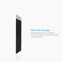 Busch-Jaeger 2CKA001730A0225 Frame Frame 1-voudig Allweather 44 (IP44) Zwart-grijs, Antraciet 1 stuk(s) - thumbnail