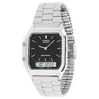 Unisex horloge Casio EDGY COLLECTION - BLACK Zwart Zilverkleurig - thumbnail