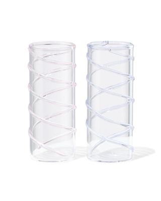 HEMA Borrelglaasjes spiraal - 2 stuks