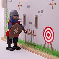 Bigjigs houten middeleeuwse ridders, 4st. - thumbnail