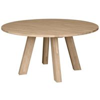 WOOOD Ronde Eettafel 'Rhonda' Eikenhout, 150cm - thumbnail