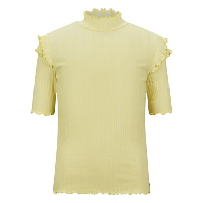 Retour Jeans Meisjes t-shirt - Yass - Licht Geel