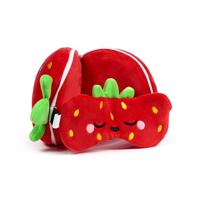 Relaxeazzz Elidi de Aardbei Foodiemals Reiskussen & Slaapmasker - thumbnail