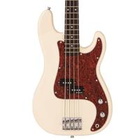 Vintage V40VW Coaster Series Vintage White elektrische basgitaar - thumbnail