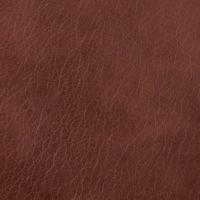 Eetkamerstoel kunstleer glanzend bruin - thumbnail