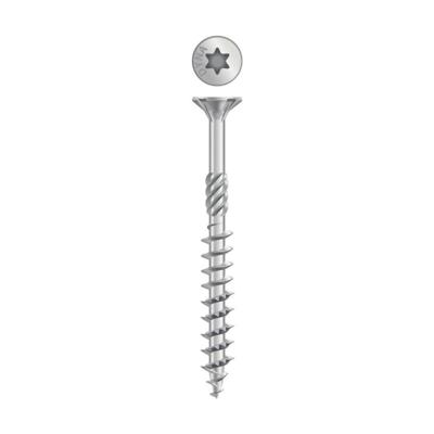 Dynaplus unischroef / spaanplaatschroef verzinkt platkop voldraad torx tx20 4.0x35 | 200 stuks - 0281.01.25401