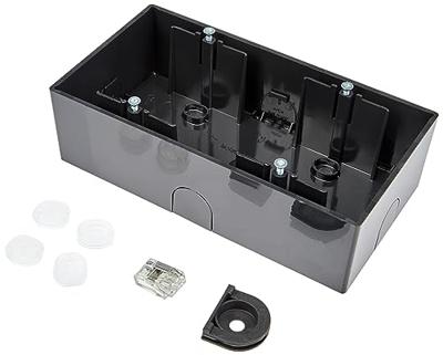 Busch-Jaeger 2-voudig Opbouwbehuizing Zwart-grijs, Antraciet 2CKA001799A0900