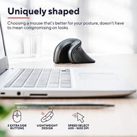 Trust Verro Draadloze Ergonomische Muis Zwart - thumbnail