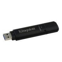 DataTraveler 4000 G2 Management Ready - USB-flashstation - gecodeerd - 128 GB - USB 3.0 - FIPS 140-2 Level 3 - TAA Compliant - thumbnail