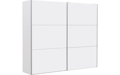 Goossens Kledingkast Easy Storage Sdk, 253 cm breed, 220 cm hoog, 2x 3 paneel schuifdeuren