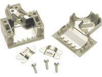 HARTING 09670500573 09670500573 D-sub behuizing Aantal polen: 50 Kunststof 45 ° Grijs 1 stuk(s) Piece - thumbnail
