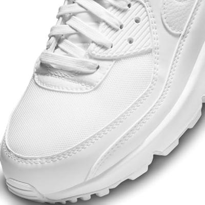 Nike Air Max 90 Triple White DH8010-100 Wit-38.5 maat 38.5