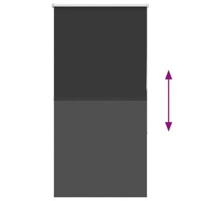 Rolgordijn verduisterend 75x150cm stofbreedte 70,7 cm polyester