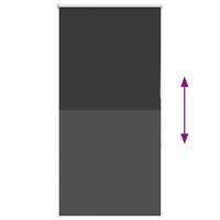 Rolgordijn verduisterend 85x130cm stofbreedte 80,7 cm polyester - thumbnail