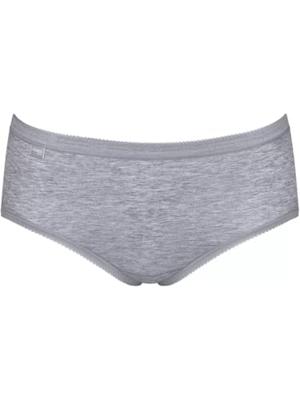 4-pack dames Basic Midi slips - Blue Summer - katoenen dames heup onderbroeken