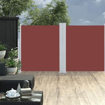 VidaXL Windscherm uittrekbaar 140x600 cm bruin VidaXL Windscherm uittrekbaar 140x600 cm bruin