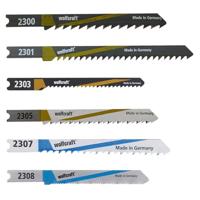 Wolfcraft Decoupeerzaagblad-Set | 10-delig | U-Schaft | 1 set - 2356000 - thumbnail