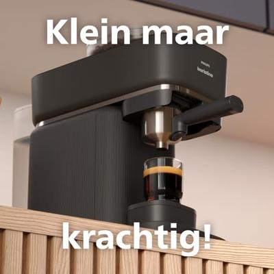 Philips BAR303/60 Baristina Espresso Koffiemachine - Zwart met Baristina Melkopschuimer Bundel