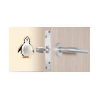 Deurstopper Inofix Deuren Pinguïn Sticker Wit/Zwart PVC - thumbnail