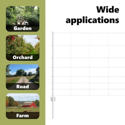 VidaXL Hek met paal zilver 1 x 25 m staal