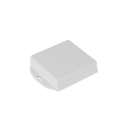 Hammond Electronics 1551WXFLGY Universele behuizing 80 x 80 x 22 ABS Grijs 1 stuk(s)