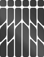 rie:sel design Reflex Decals Set 're:flex' black - thumbnail