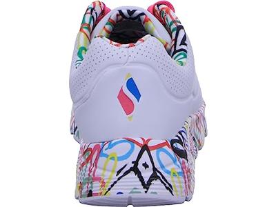 Skechers Uno Lite - Lovey Luv 314976L/WMLT Wit-28 maat 28