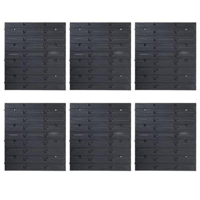 103-delige Opslagbakkenset met wandpanelen rood en zwart