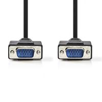 Nedis VGA-Kabel | VGA Male | VGA Male | 1024x768 | 3 m | 1 stuks - CCGB59000BK30 CCGB59000BK30 - thumbnail