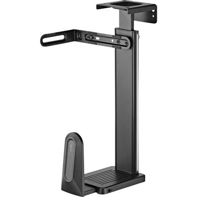 LogiLink EO0073 EO0073 PC-houder Onder tafel, Wand Zwart Belastbaar tot: 20 kg LogiLink EO0073 EO0073 PC-houder Onder tafel, Wand Zwart Belastbaar tot: 20 kg