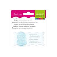 Vaessen Creative • acryl stempelblok 9x4x0,8cm - thumbnail