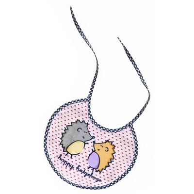 Interbaby slabbetje Egel junior 20 x 20 cm katoen Interbaby slabbetje Egel junior 20 x 20 cm katoen