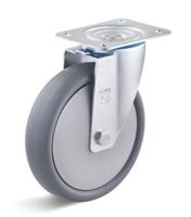 Torwegge Zwenkwiel thermoplastisch ø80 kunststof - thumbnail