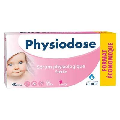 Physiodose Steriel Fysiologisch Serum Unidosis 40 x 5ml