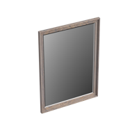 Spiegel Forzalaqua Reno Rechthoek 59.5x2x80 Cm Eiken Silver Grey - thumbnail